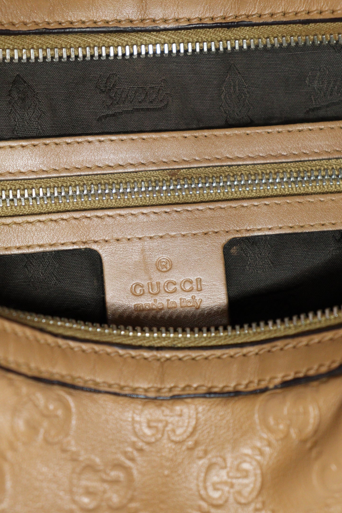 Gucci Guccissima Twins Hobo