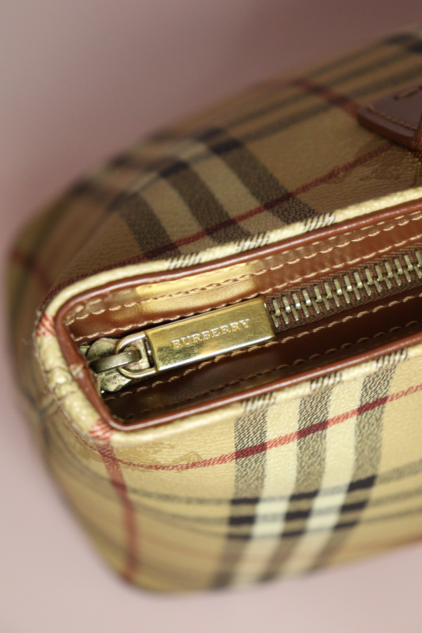 Burberry Haymarket Classic Tote