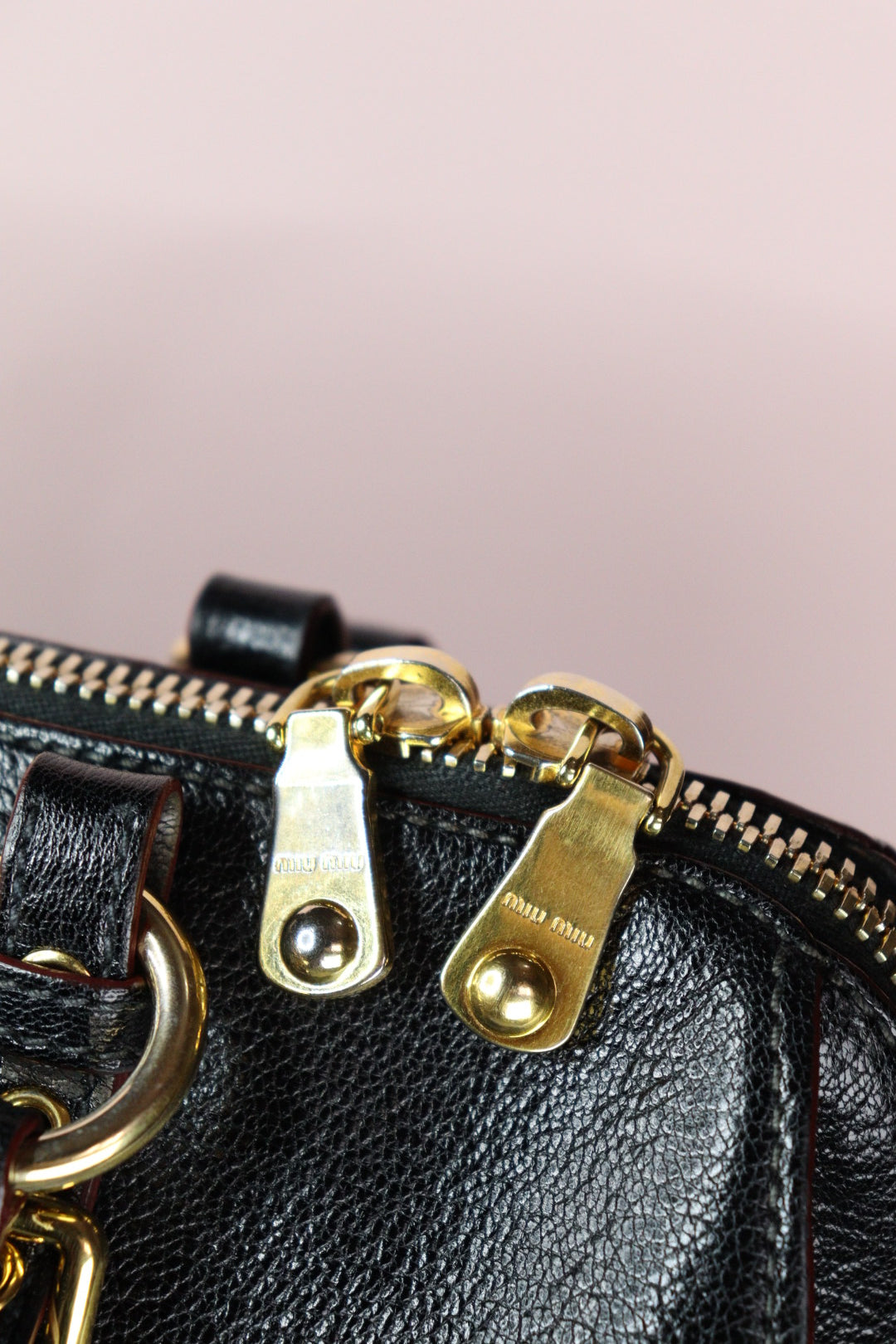 Miu Miu Madras Tote