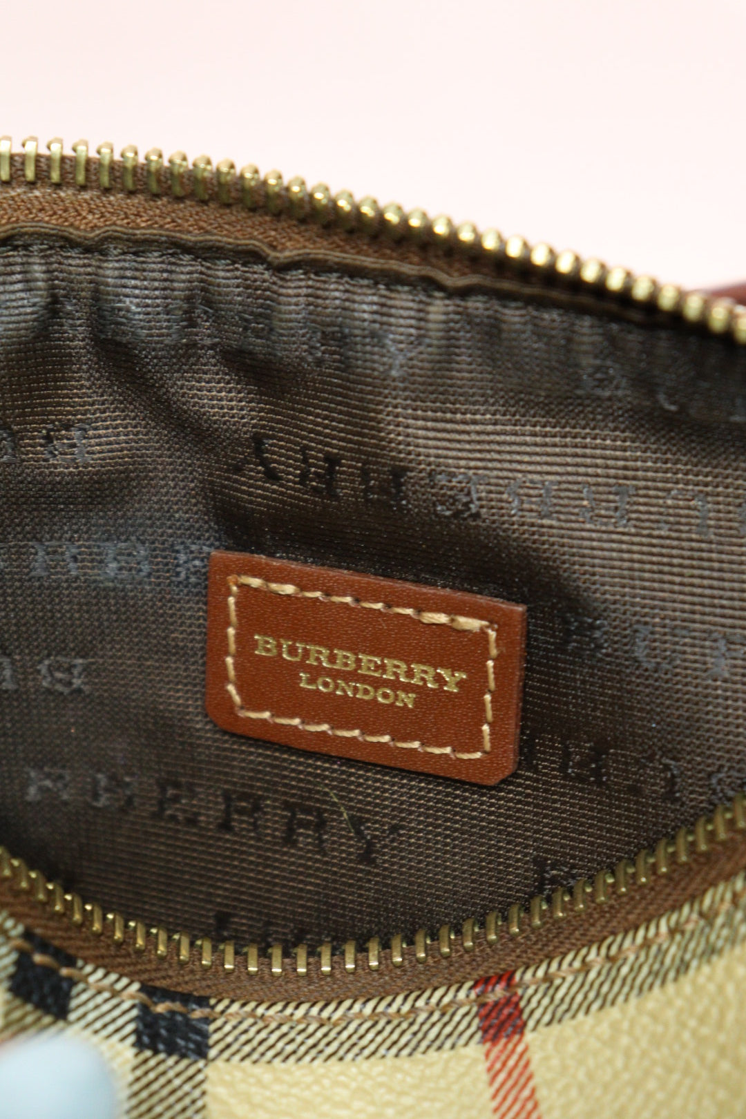 Burberry Leather Pochette