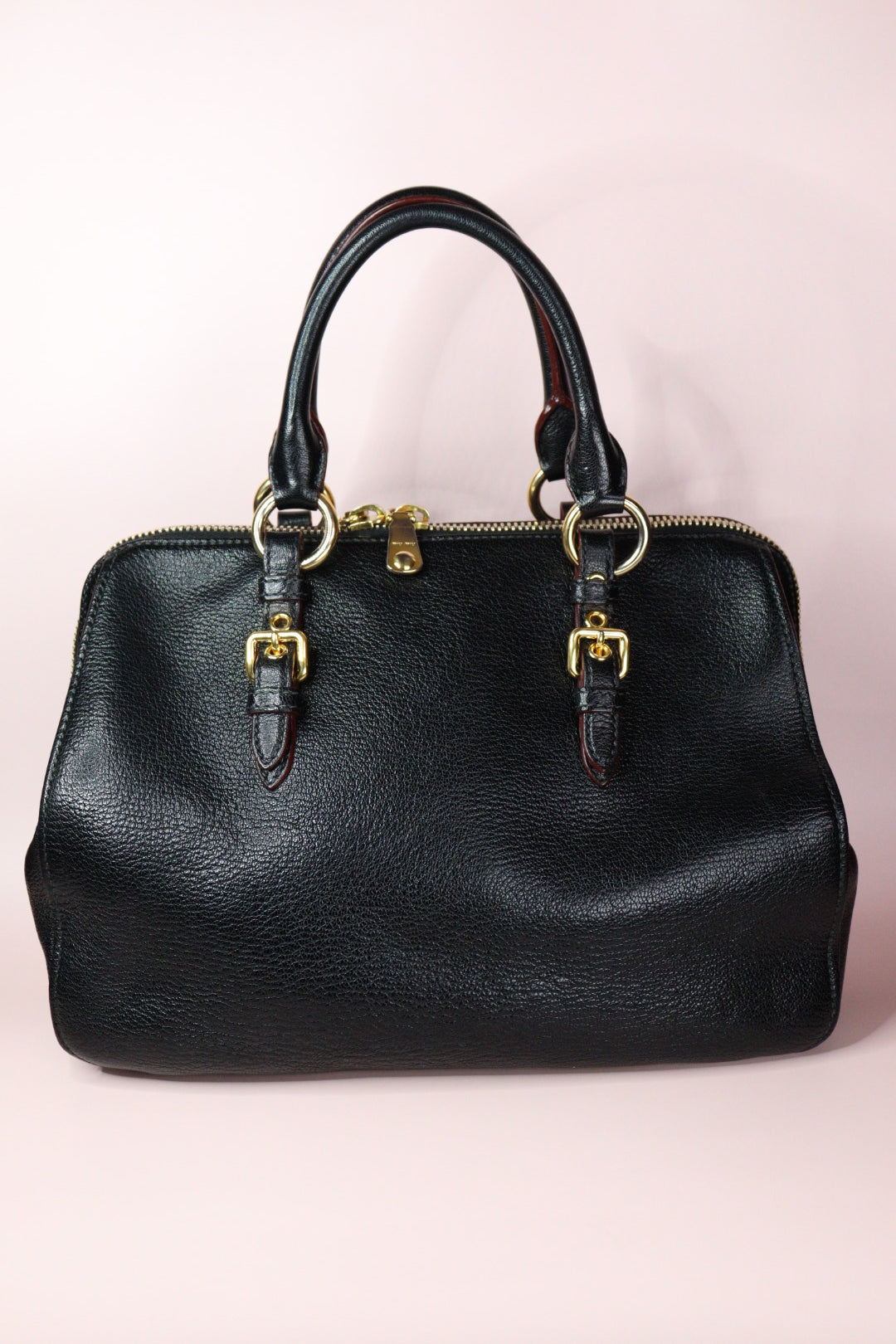 Miu Miu Madras Tote