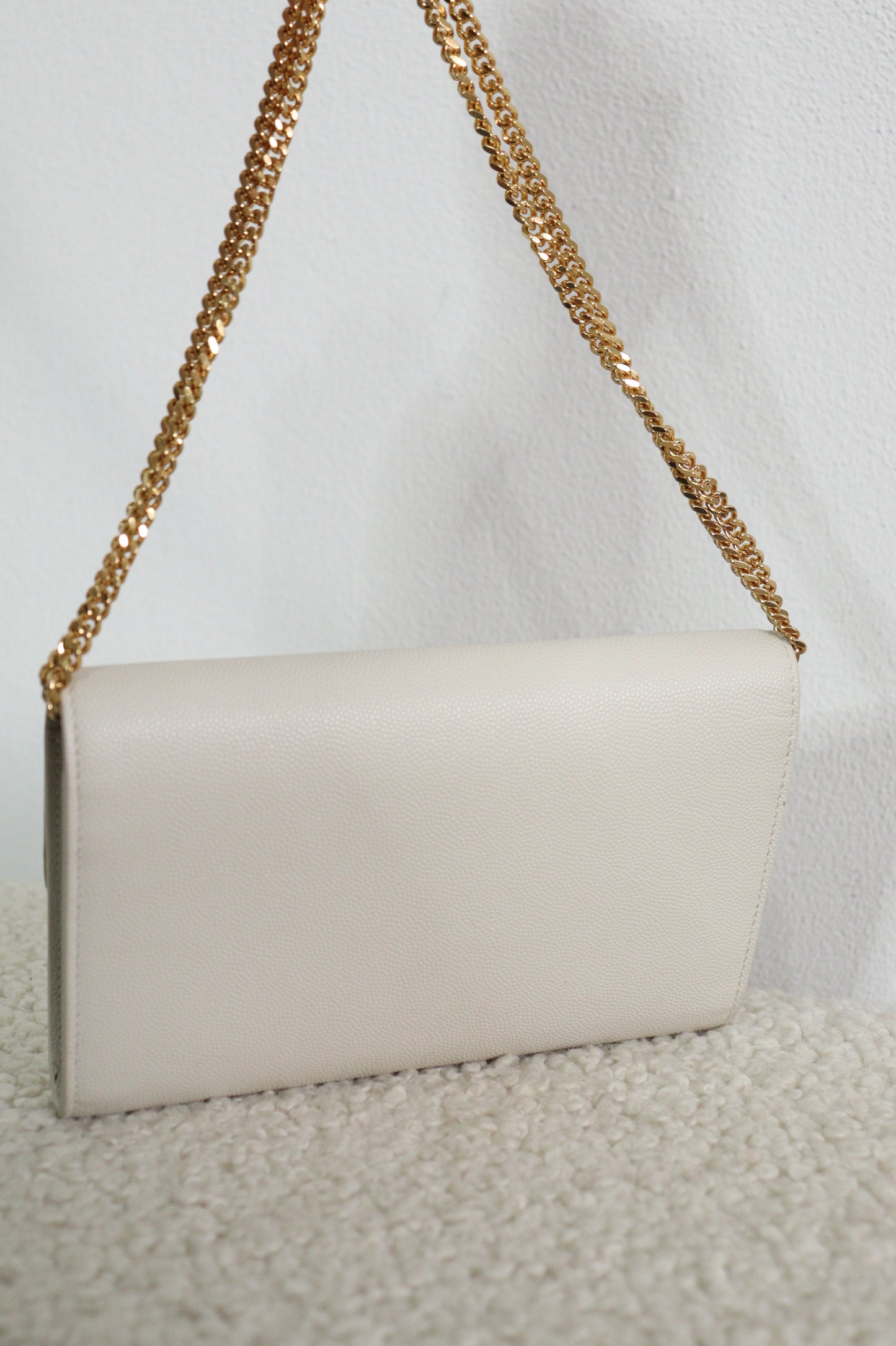 Saint Laurent Uptown Wallet on Chain