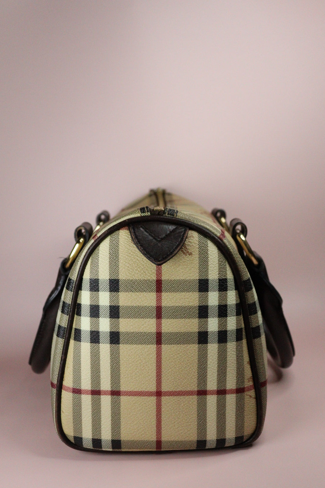 Burberry Haymarket Bowling Bag