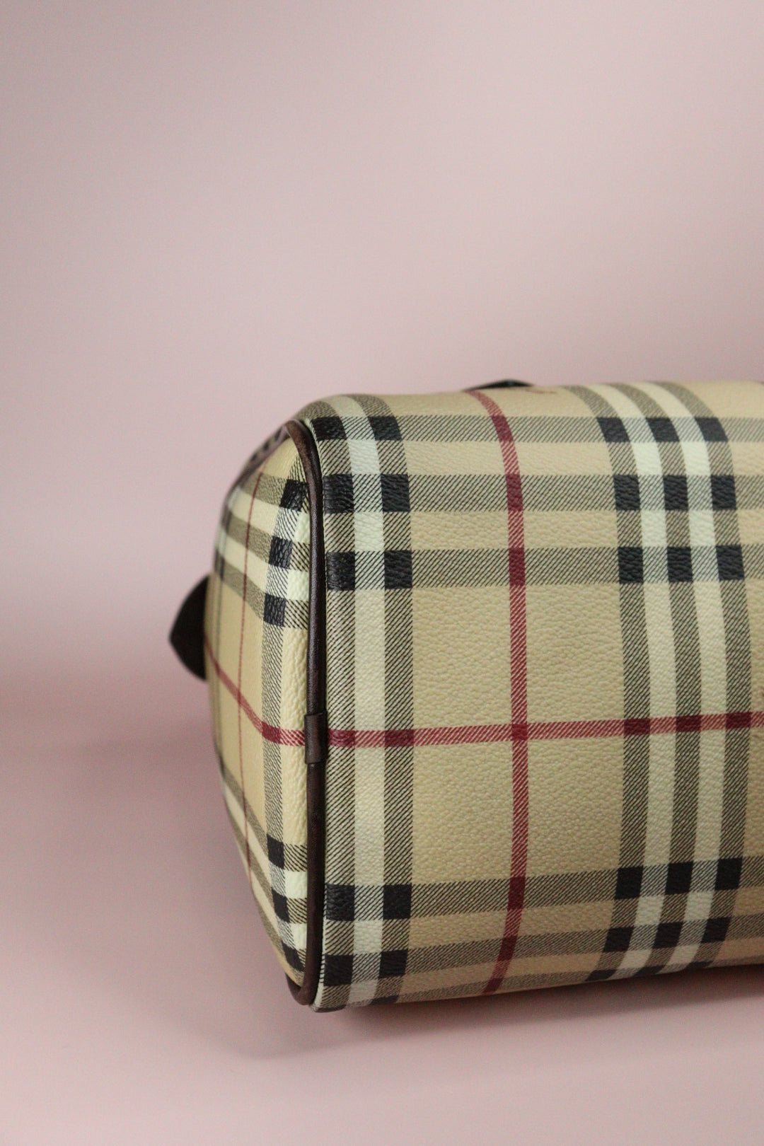 Burberry Haymarket Bowling Bag