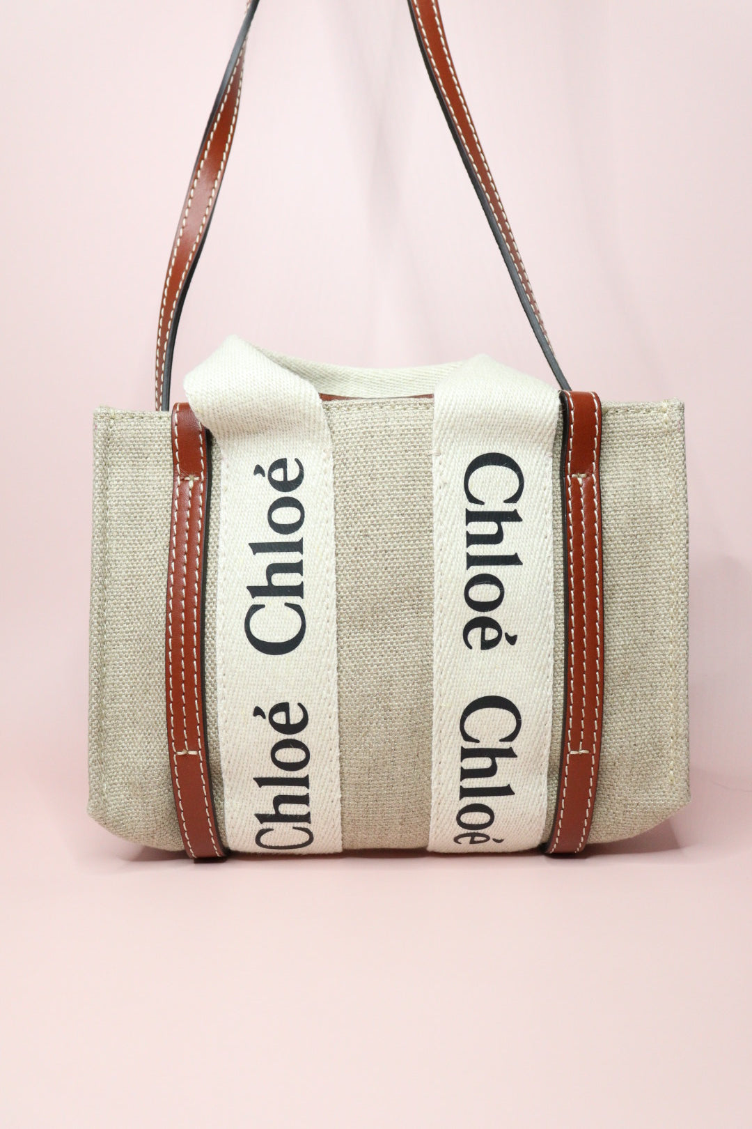 Chloé Mini Woody Tote Bag
