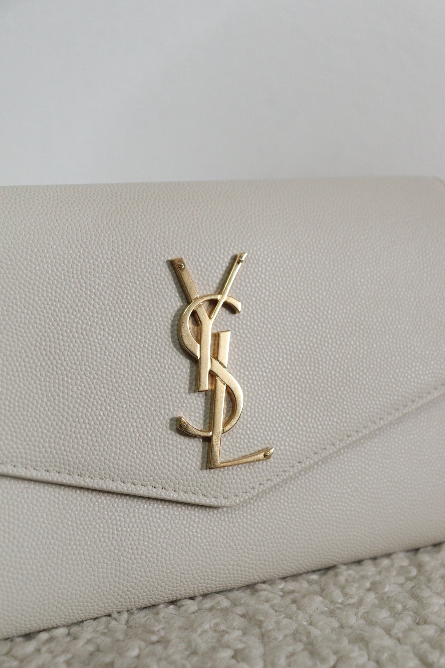 Saint Laurent Uptown Wallet on Chain