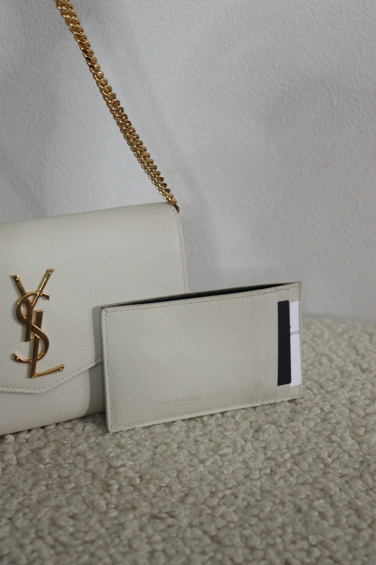 Saint Laurent Uptown Wallet on Chain