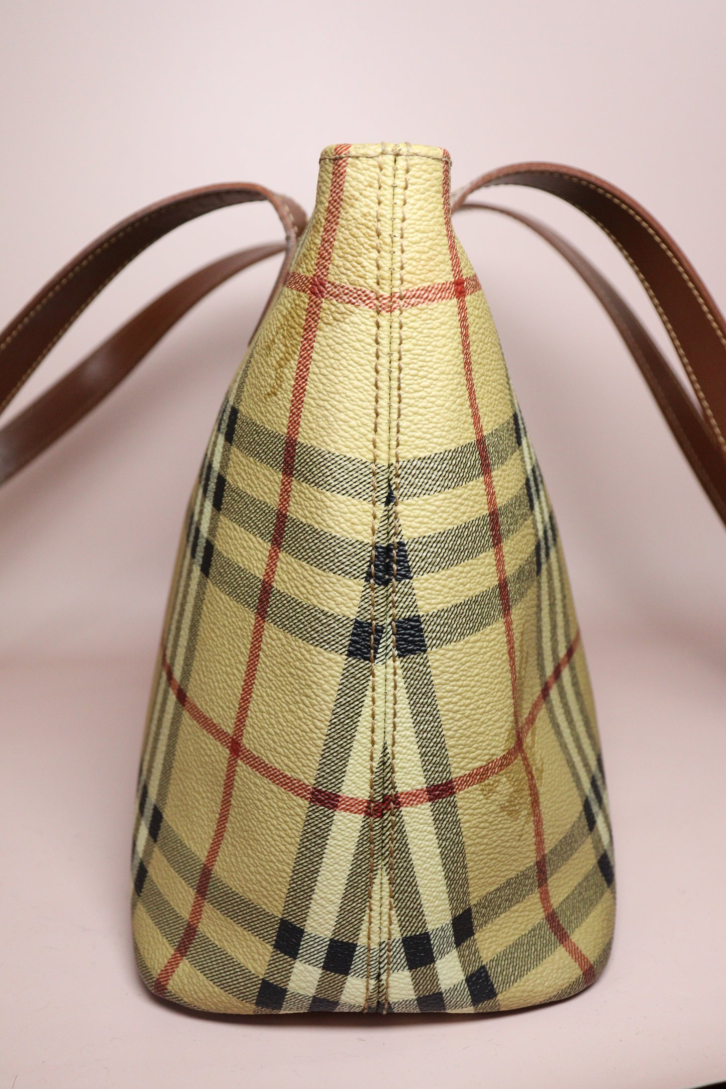 Burberry Haymarket Classic Tote