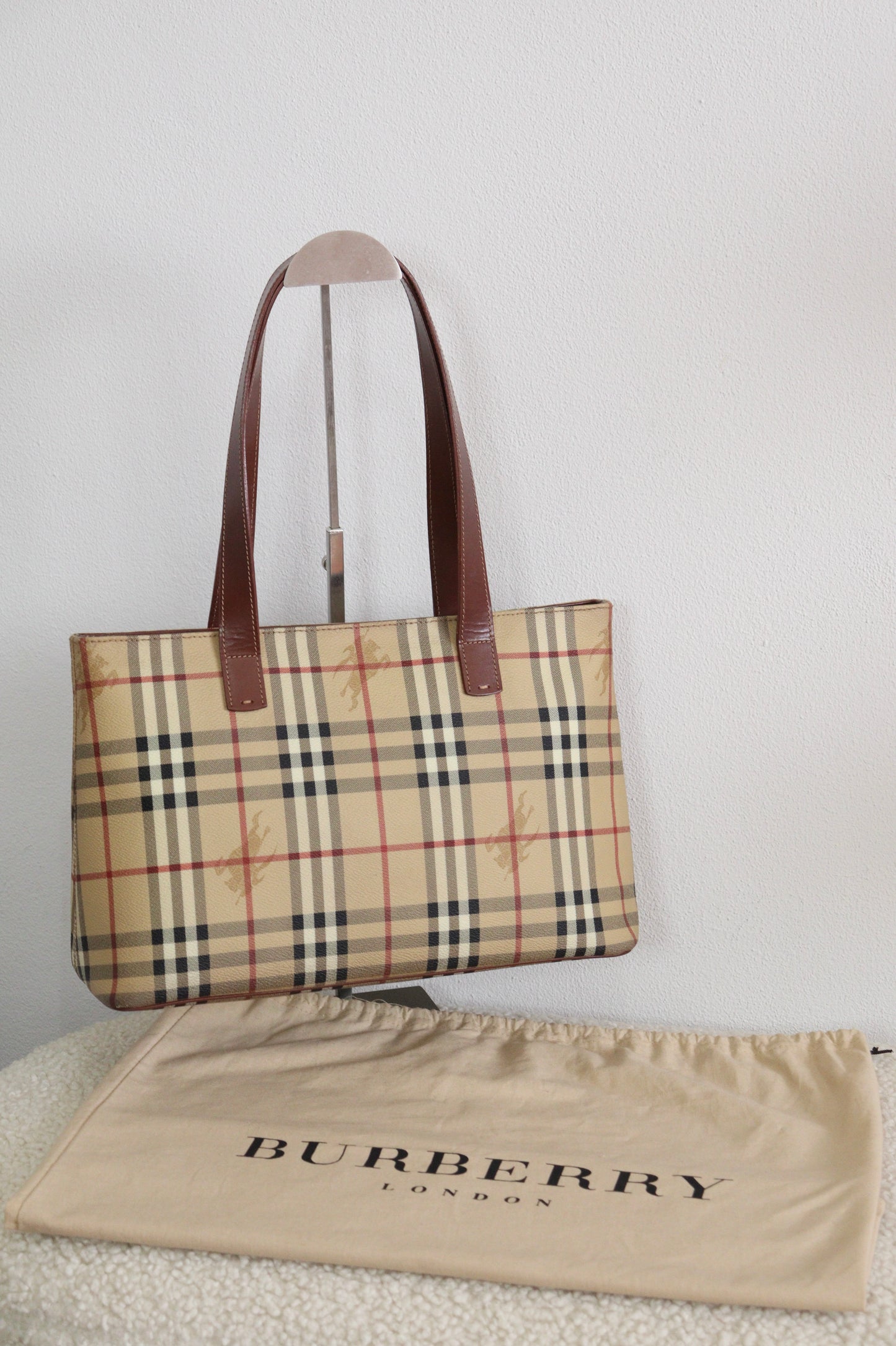 Burberry Haymarket Classic Tote