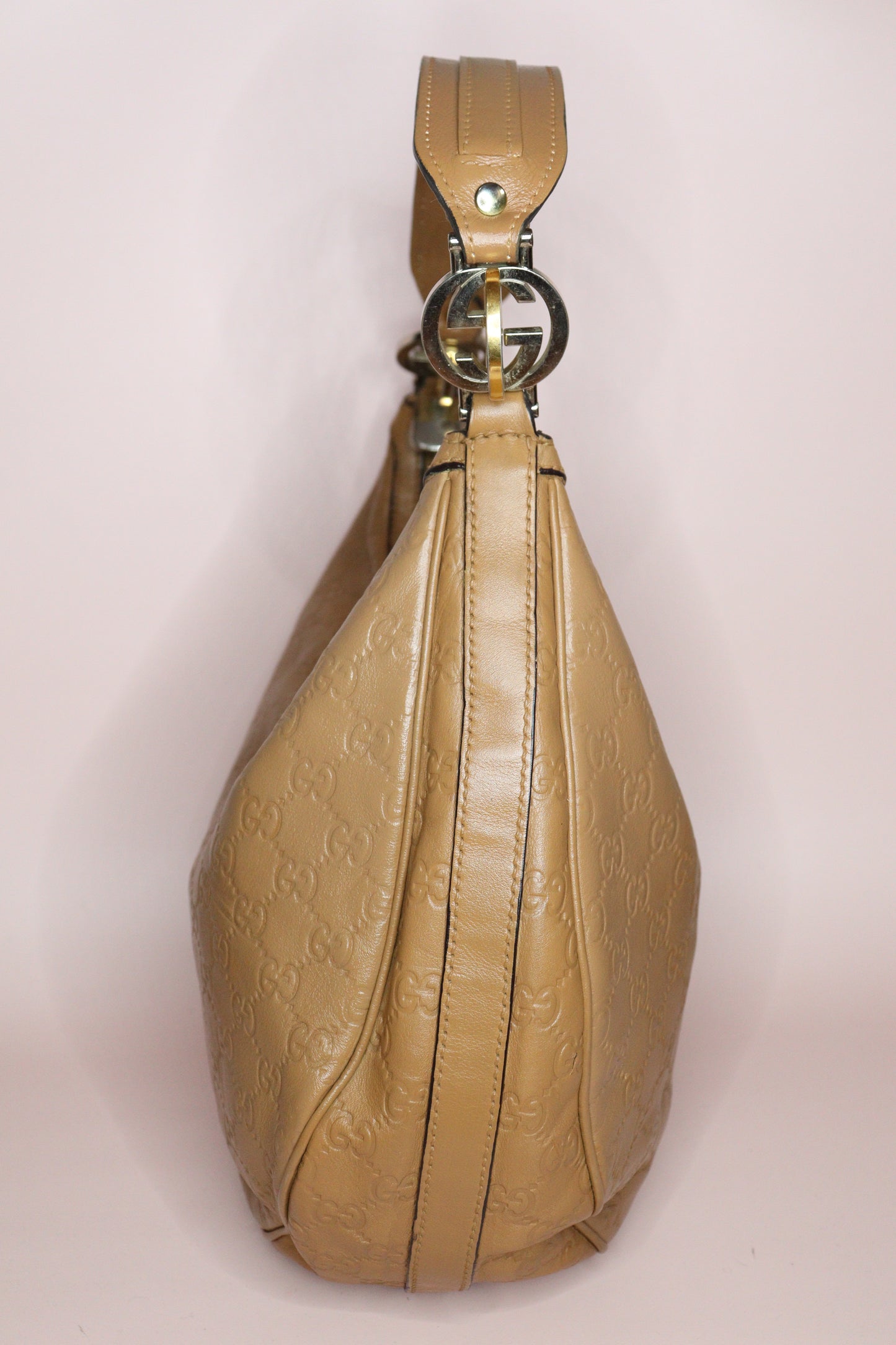 Gucci Guccissima Twins Hobo