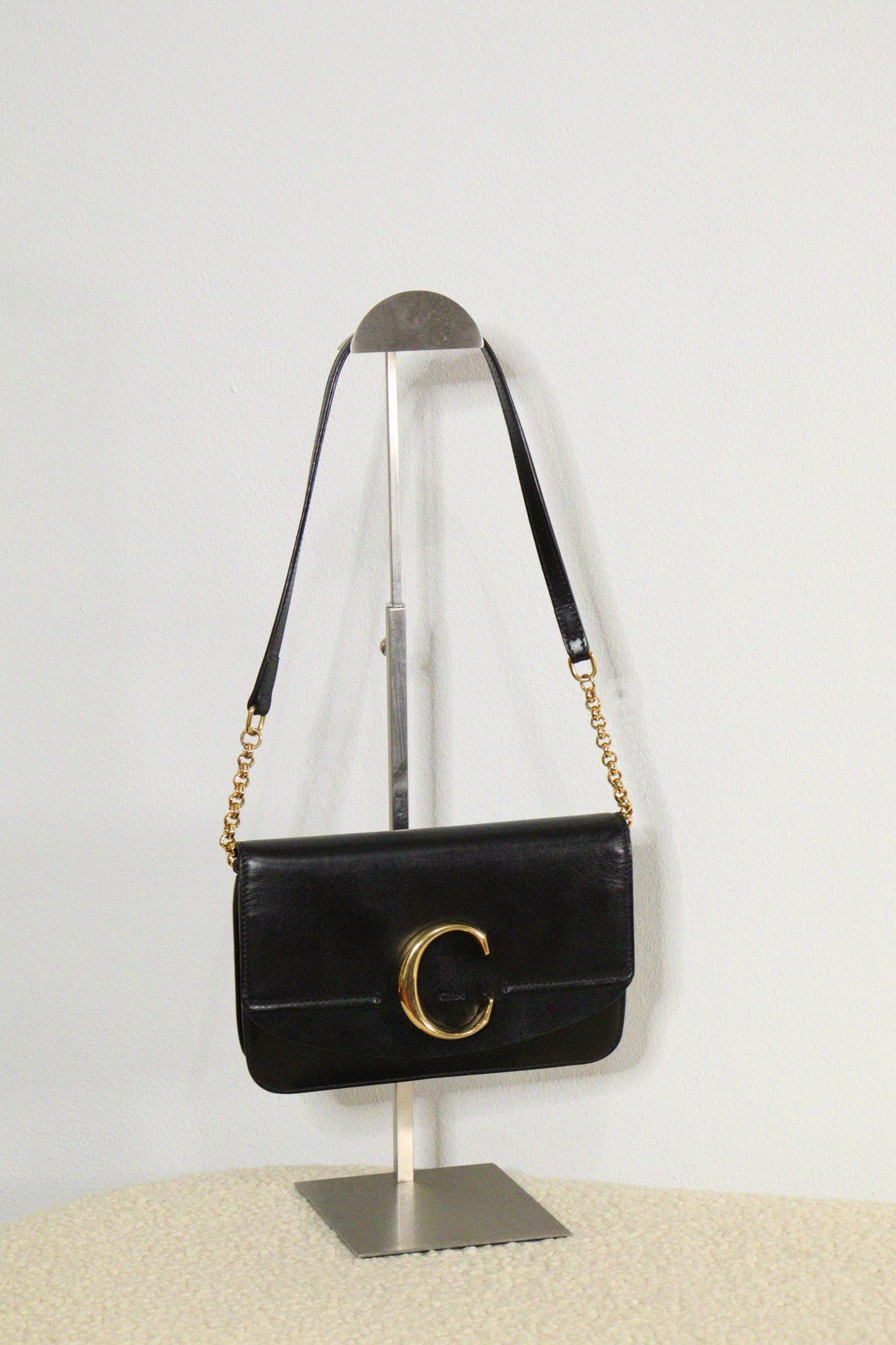 Chloé “C” Chain Clutch