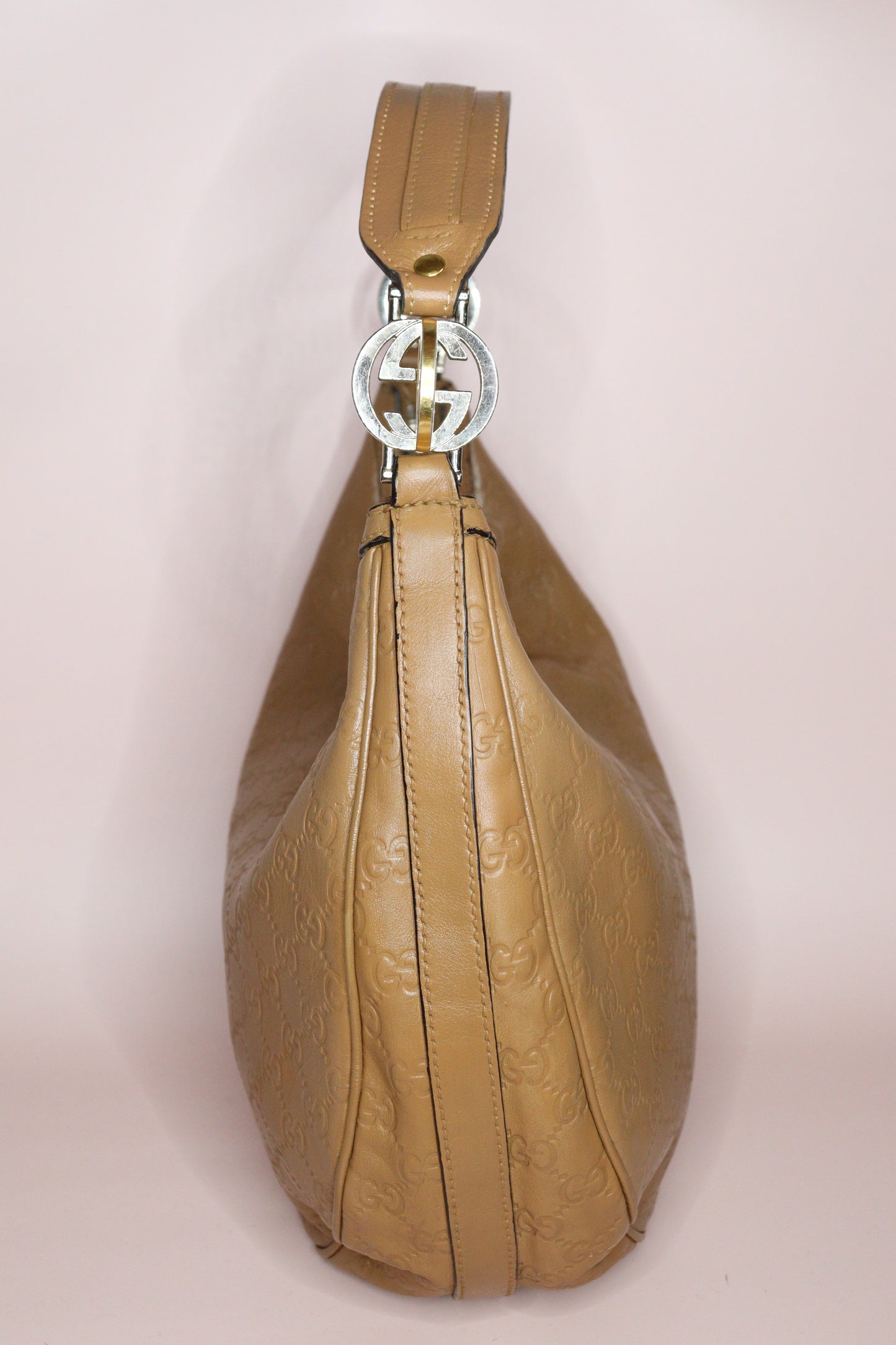 Gucci Guccissima Twins Hobo