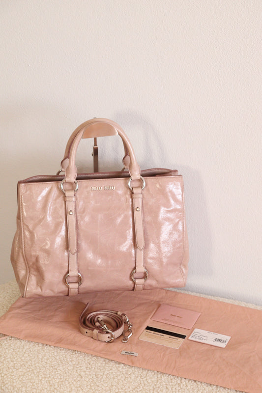 Miu Miu Vitello Shine