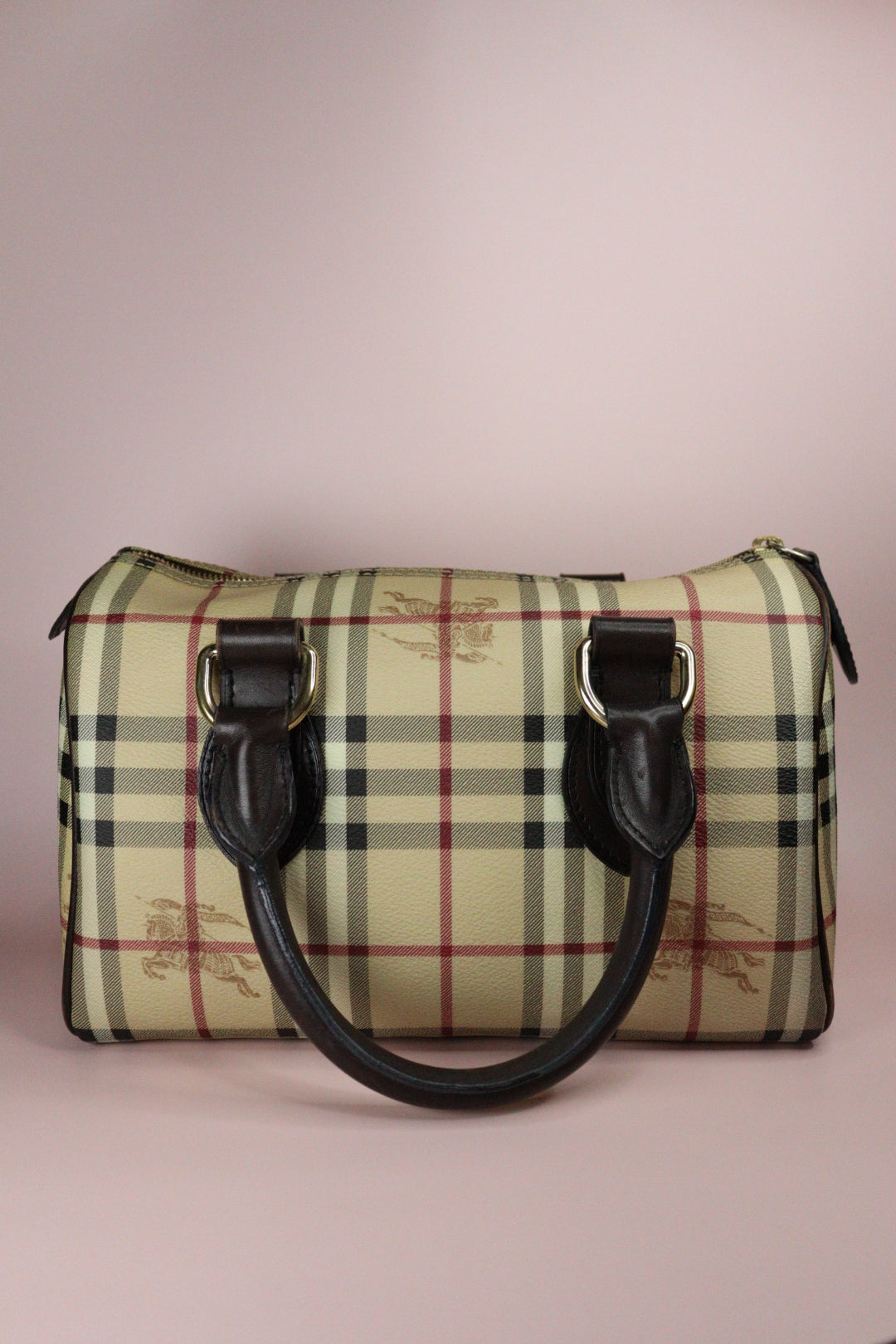 Burberry Haymarket Bowling Bag