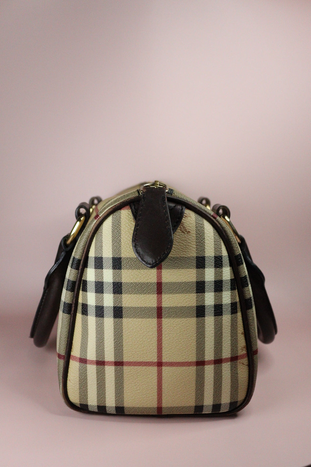 Burberry Haymarket Bowling Bag