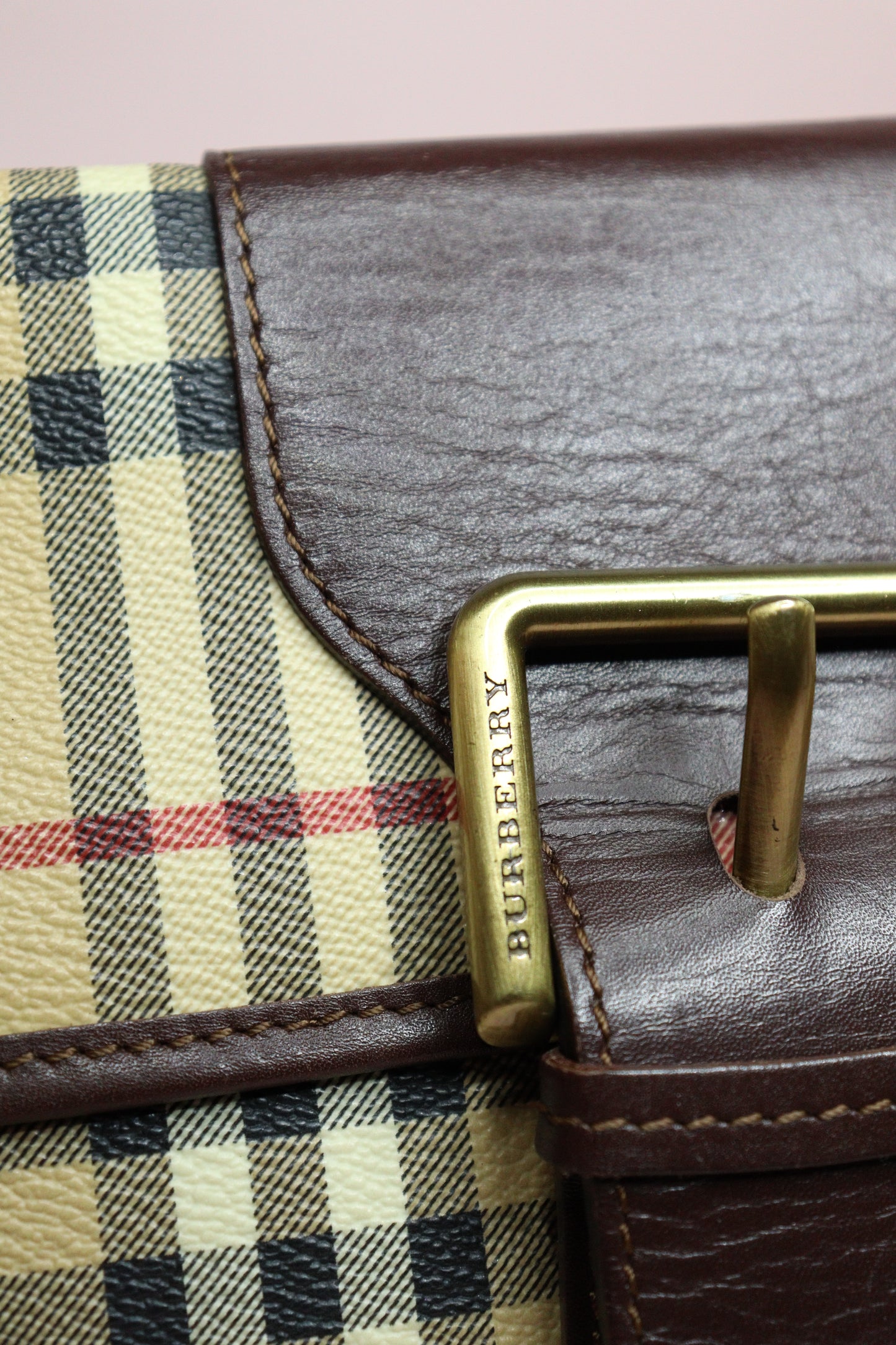 Burberry Medium Haymarket Pochette