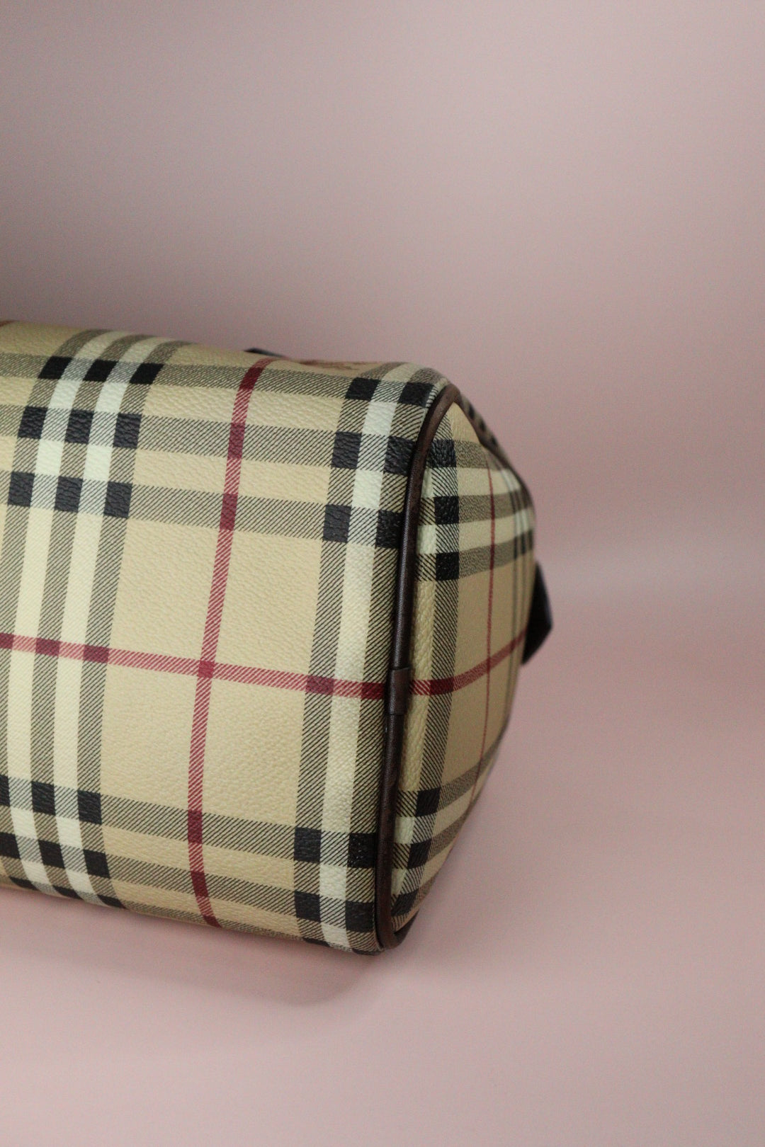 Burberry Haymarket Bowling Bag