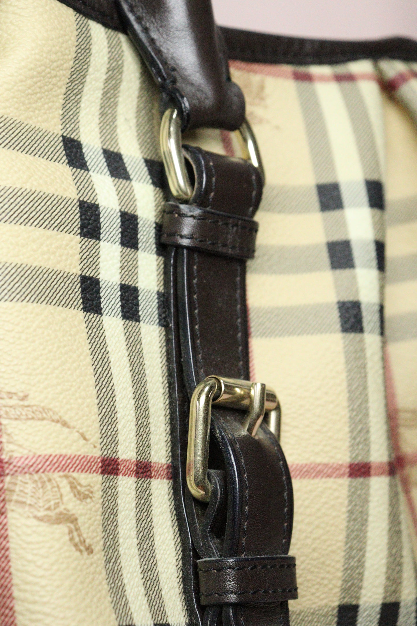 Burberry Haymarket Tote