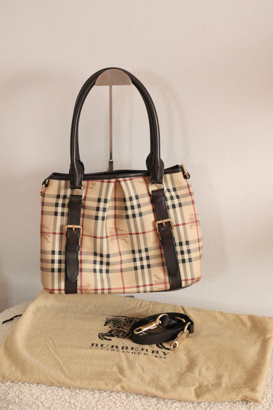 Burberry Haymarket Tote