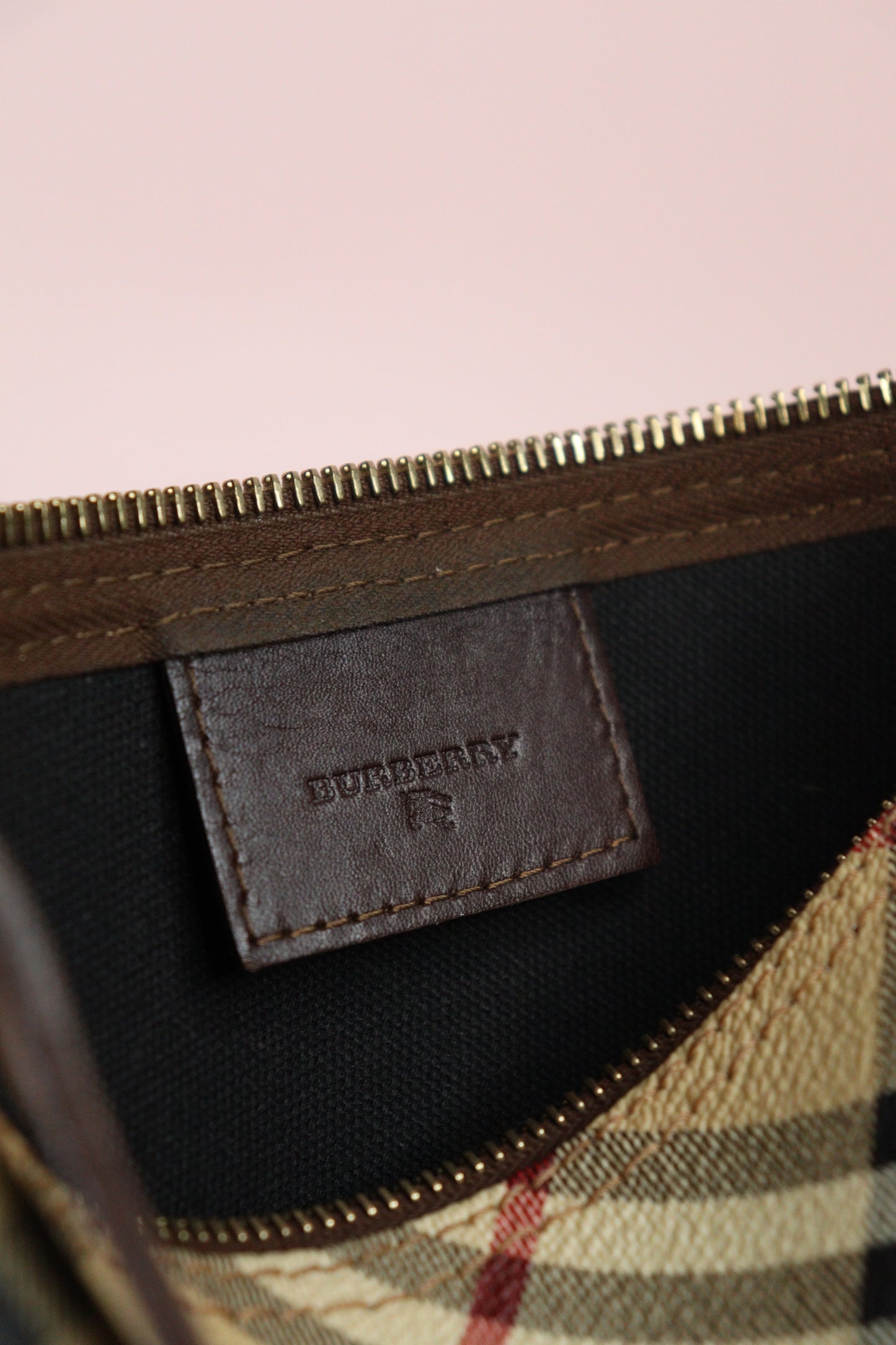 Burberry Haymarket Classic Pochette