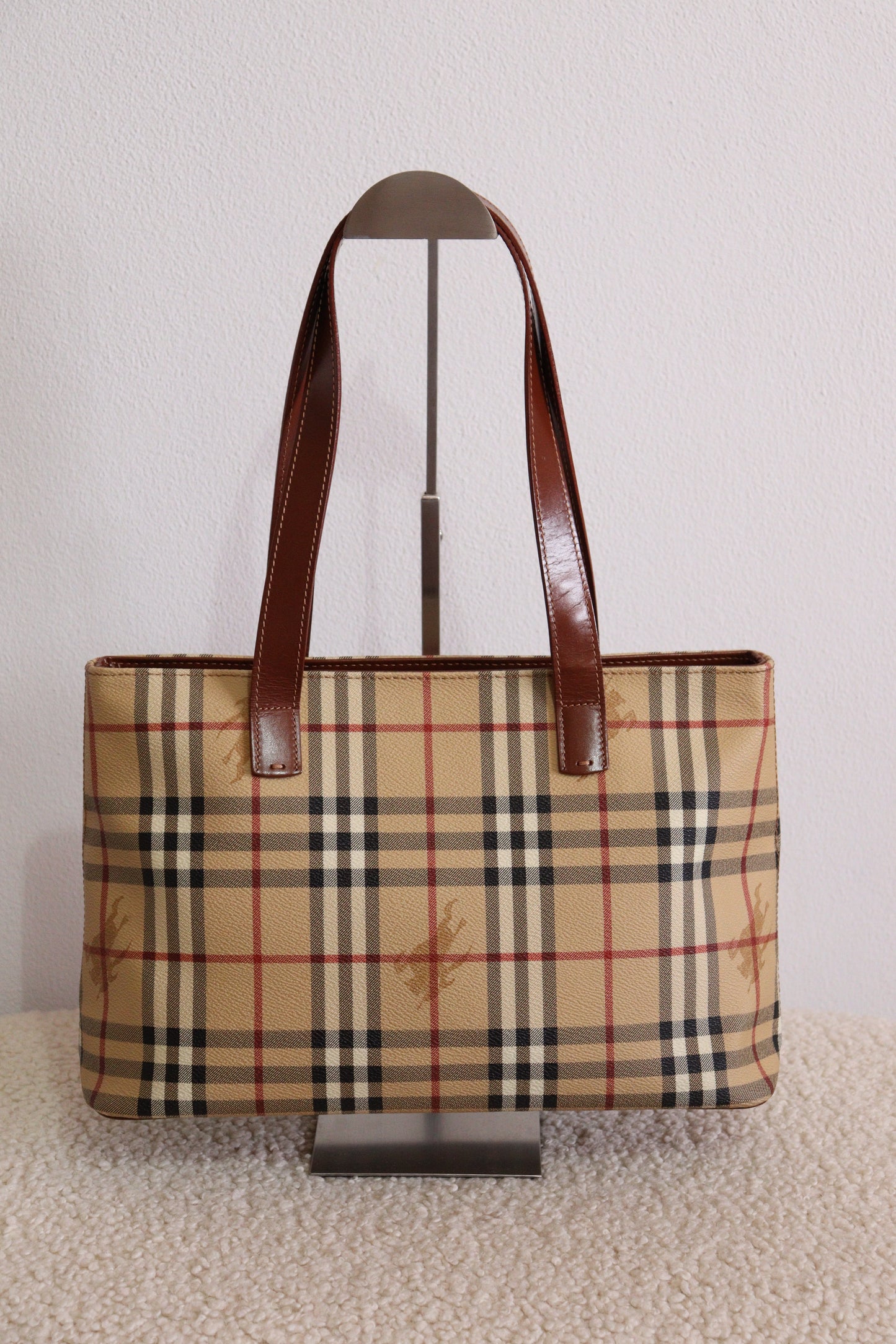 Burberry Haymarket Classic Tote