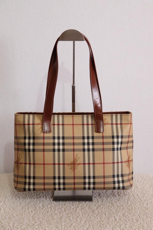 Burberry Haymarket Classic Tote