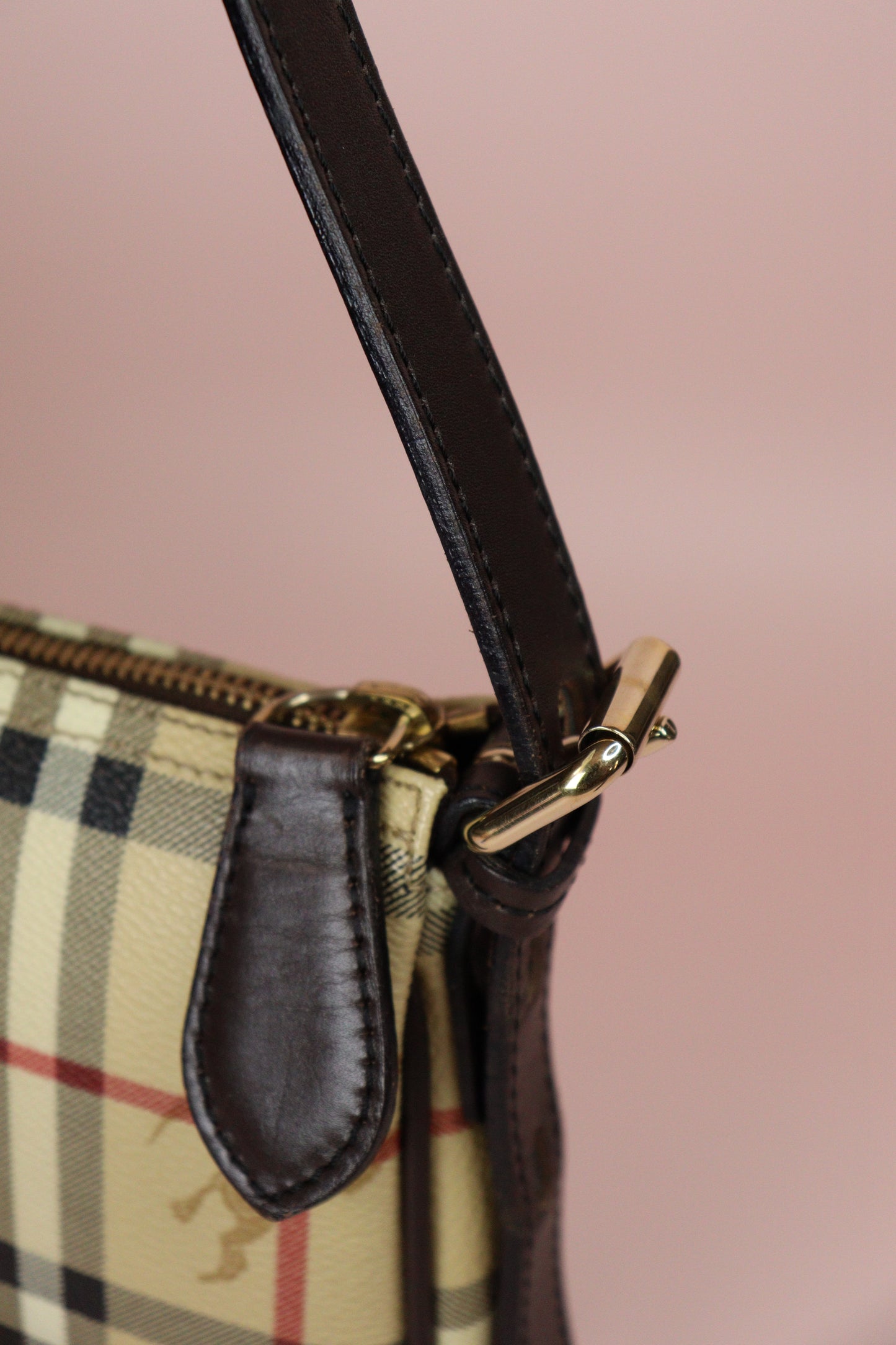 Burberry Haymarket Classic Pochette